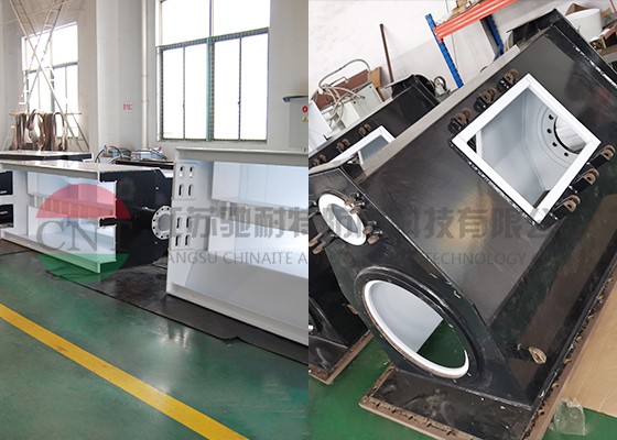 寶鋼電鍍上下槽（外噴ETFE、內(nèi)襯四氟）